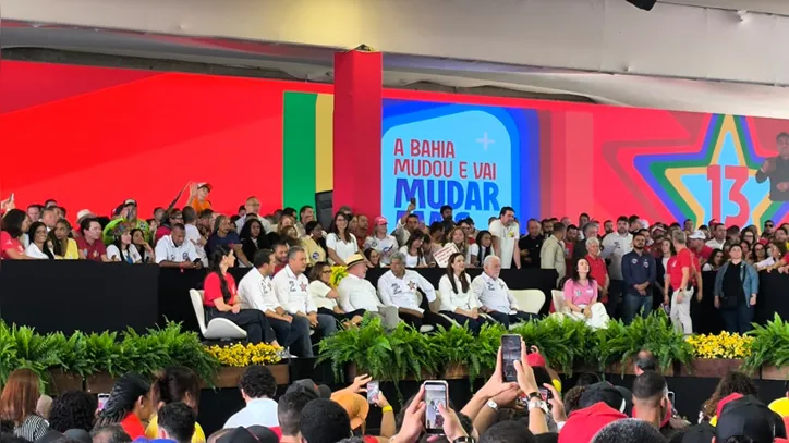 Convenção partidária do PT na Bahia