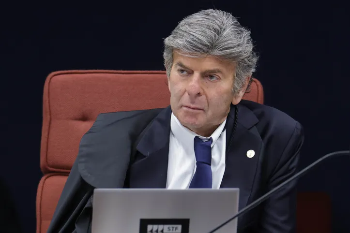 Ministro Luiz Fux no STF.