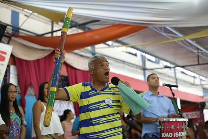 Pastor Sargento Isidório naFundação Dr. Jesus