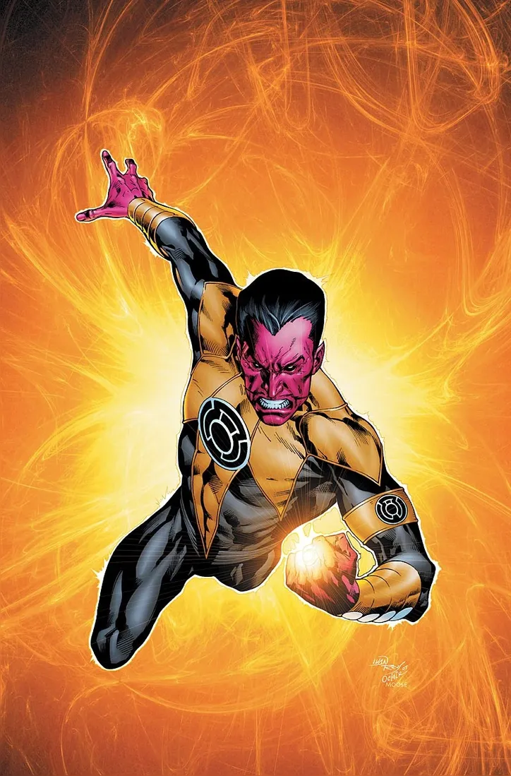 Sinestro nos quadrinhos