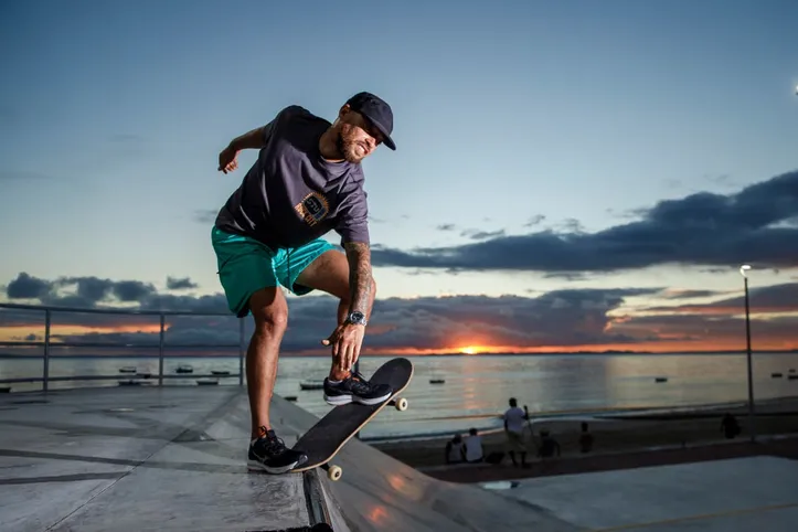 Imagem ilustrativa da imagem Mais que esporte: o papel social do novo Skatepark do Subúrbio