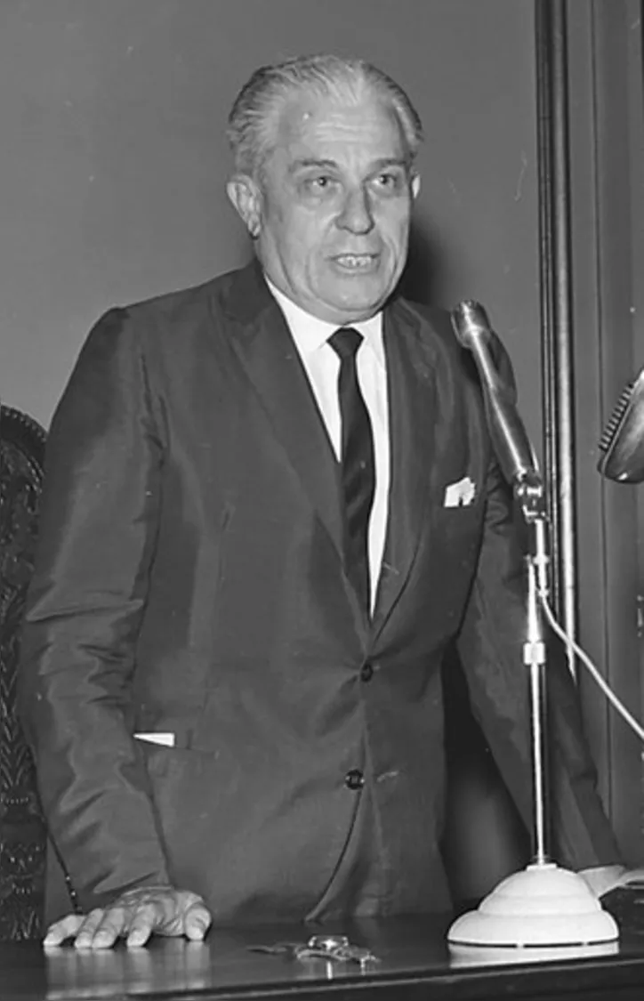 Luiz Viana Filho em 1965, quando era ministro da Justiça