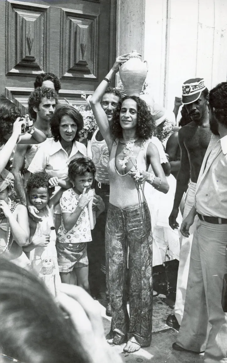 Maria Bethânia na festa de Nossa Senhora da Purificação em 1976