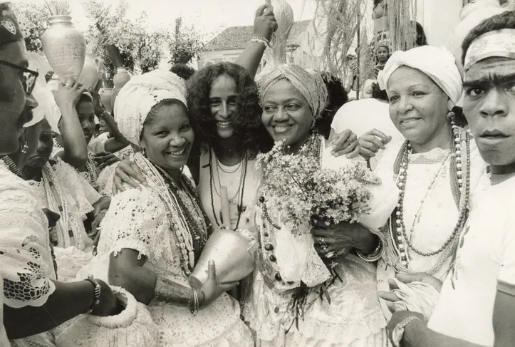 Bethânia na Lavagem do Bonfim, em janeiro de 1974