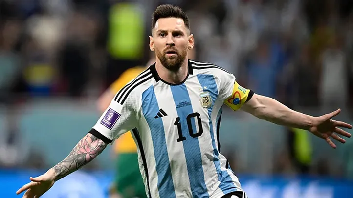 Messi na Copa pela Argentina
