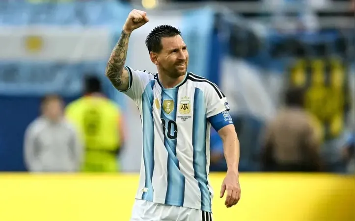 Messi na Copa pela Argentina
