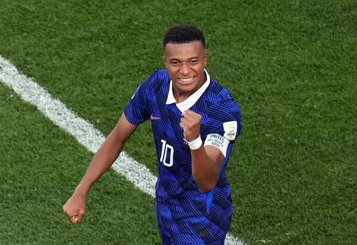 Mbappé na Copa pela França