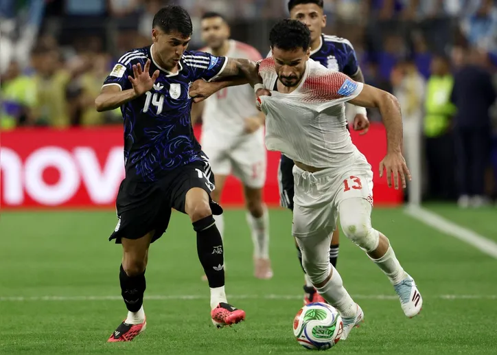 Argentina e Jordânia na Copa do Mundo