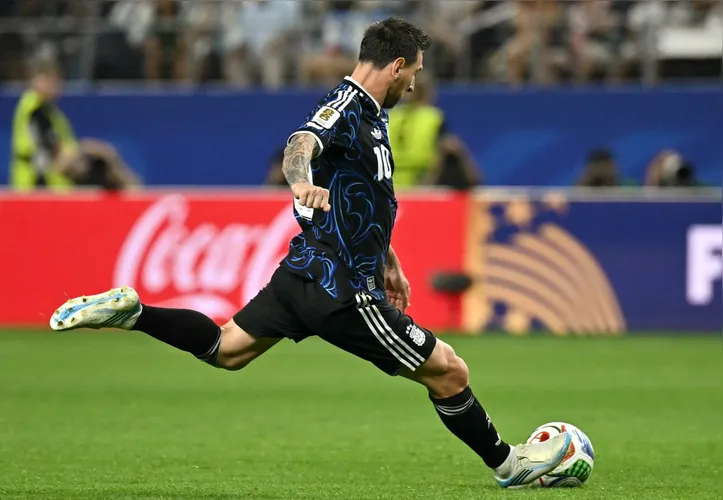 Messi contra Jordânia na Copa do Mundo