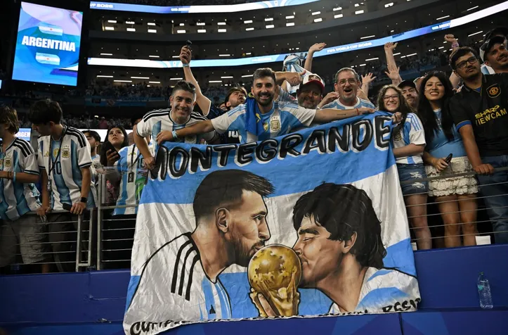 Fãs argentinos na Copa do Mundo