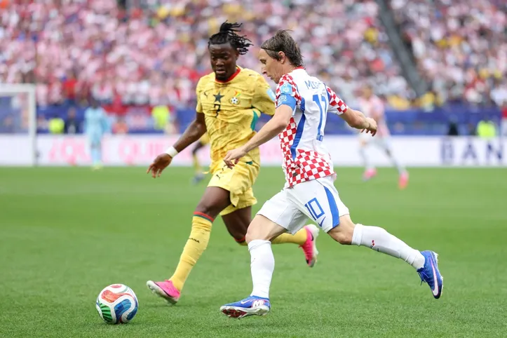 Modric contra Gana