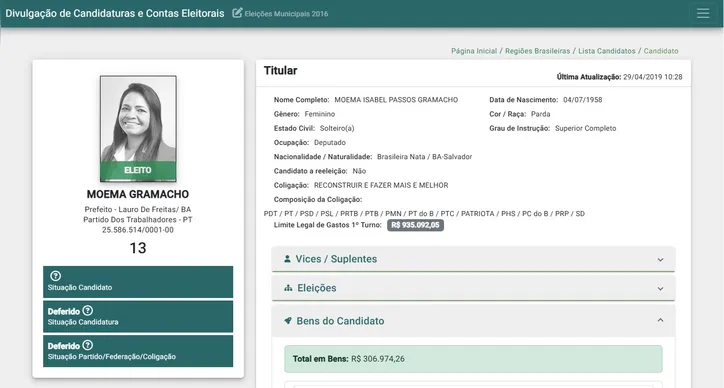 Declaração 2016