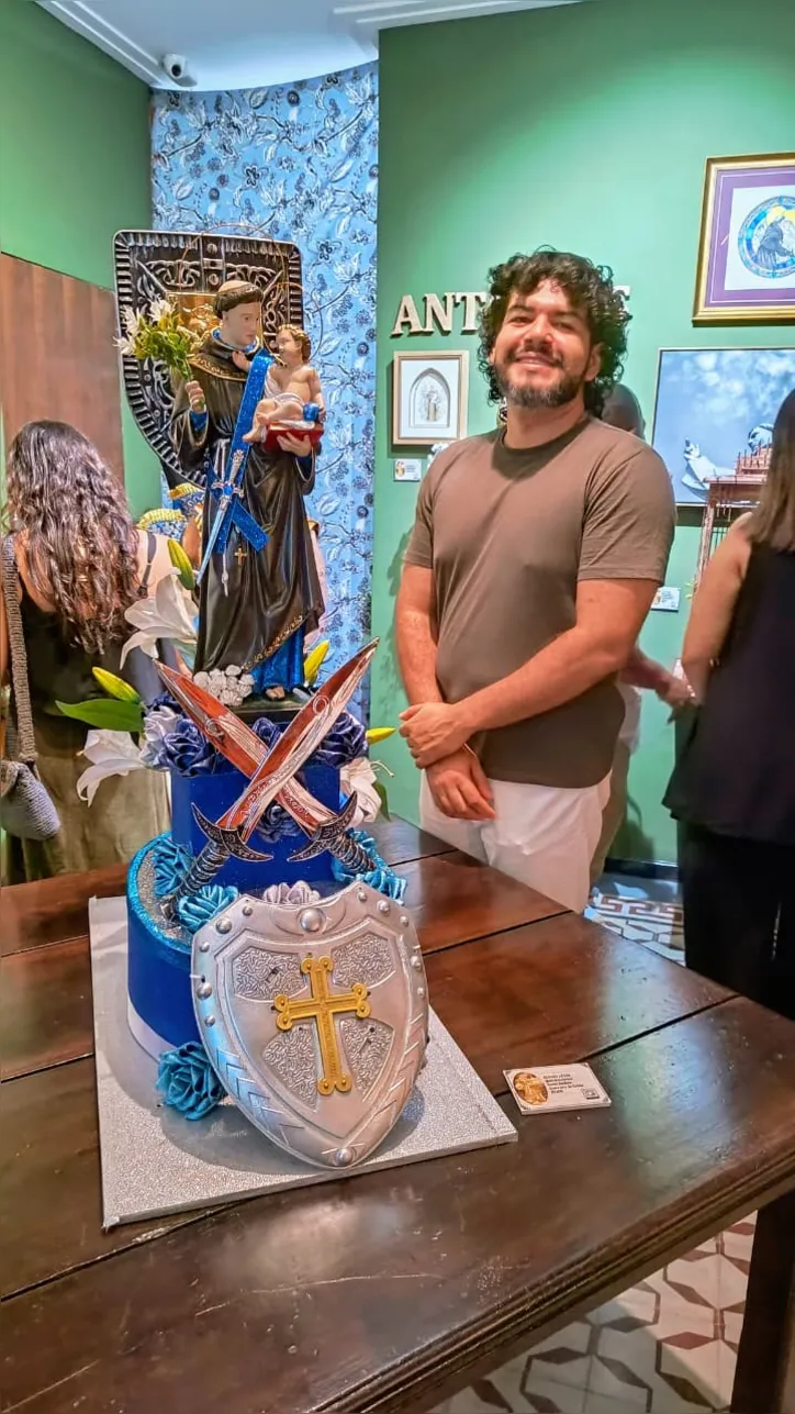 Imagem ilustrativa da imagem Morador do Santo Antônio mantém viva devoção no coração do bairro