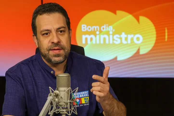 O ministro da Secretaria-Geral da Presidência da República, Guilherme Boulos