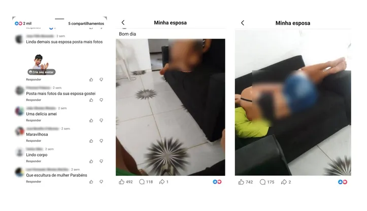 Existem vários grupos no Facebook