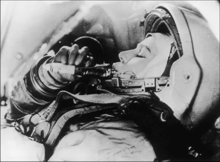 Valentina Tereshkova a bordo da Vostok 6