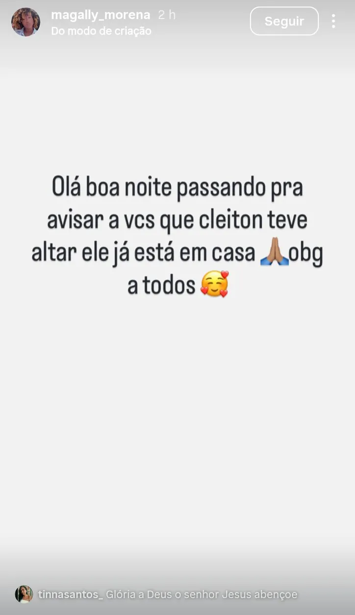 Publicação de Magally