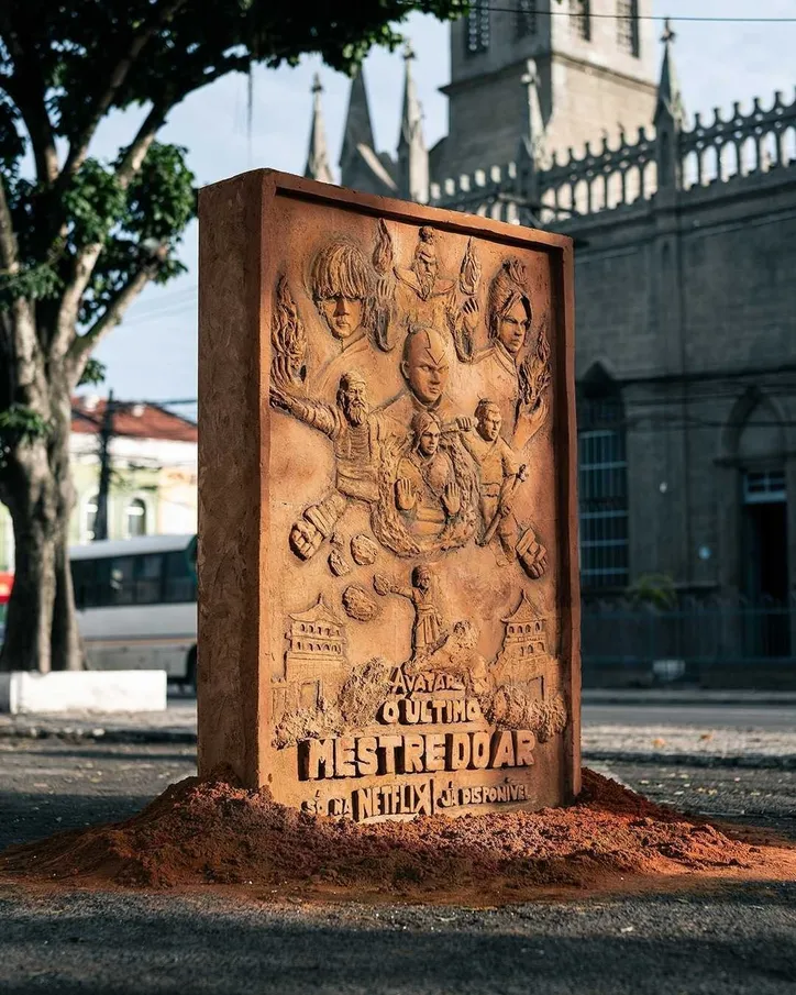 Escultura de terra em Feira de Santana