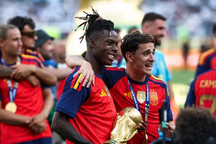 Nico Williams na final da Copa do Mundo