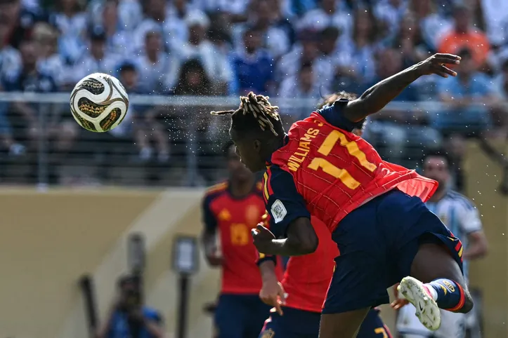 Nico Williams na final da Copa do Mundo