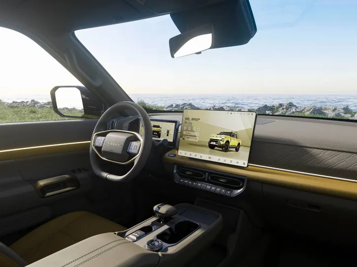 Interior nova geração da Nissan Frontier