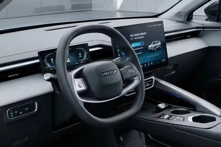 Interior do Omoda E5