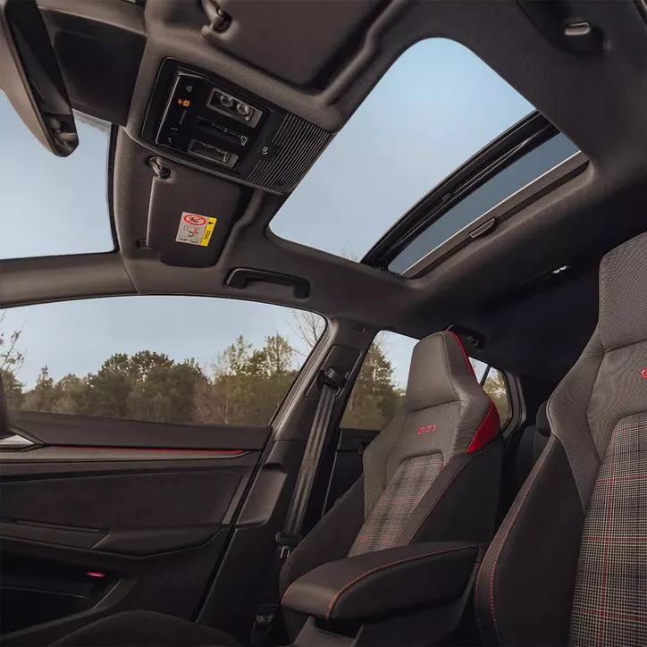Acabamento do novo Volkswagen Golf GTI