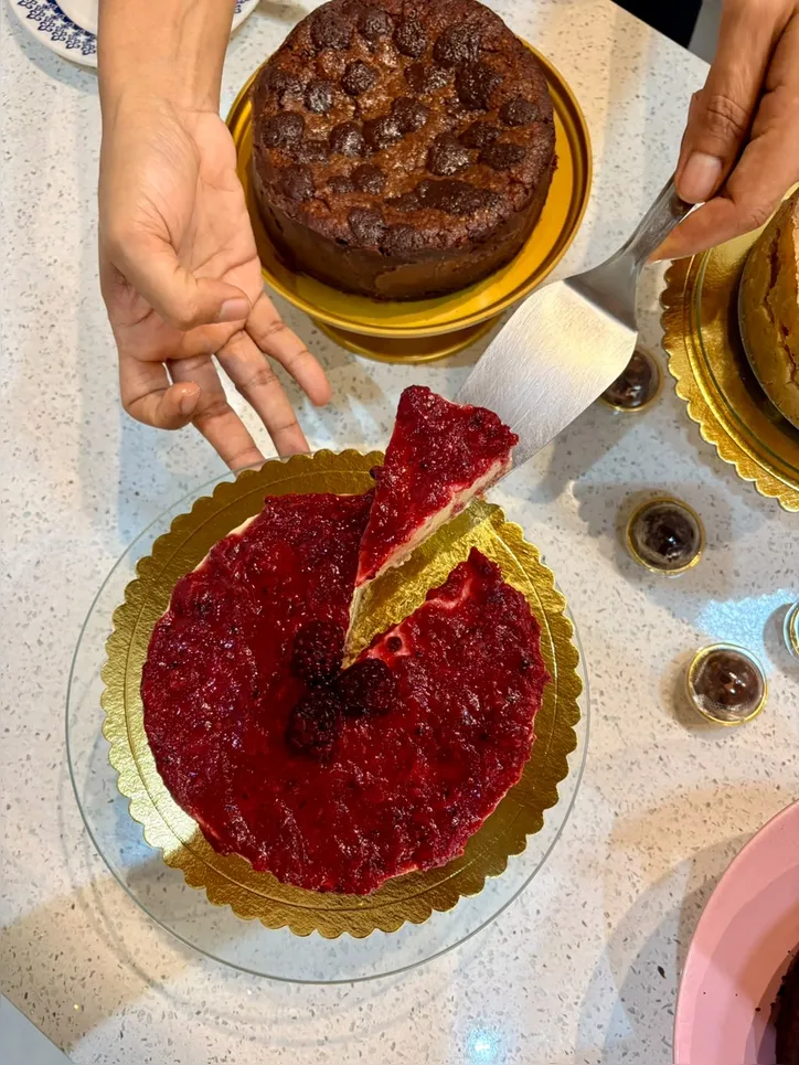 Cheesecake de frutas vermelhas
