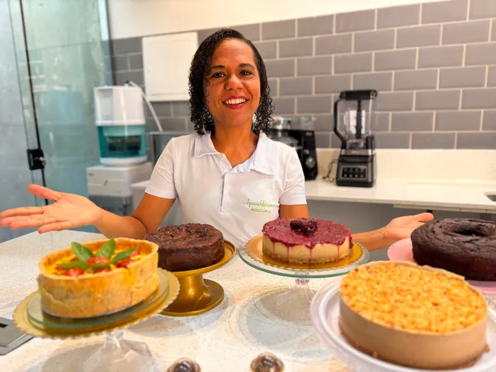 A empreendedora Gleyde Lucas