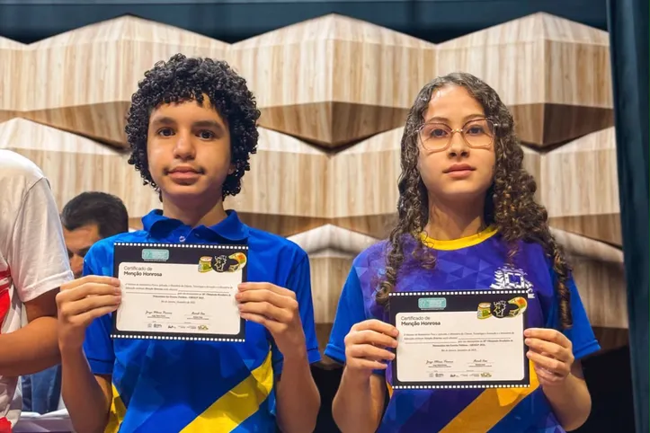 Estudantes da região de Feira de Santana foram homenageados durante a premiação regional da OBMEP 2025