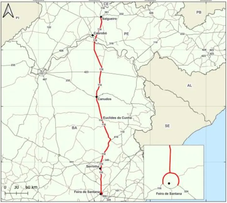 Trecho da Rota dos Sertões