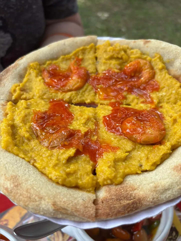 Pizza de Acarajé