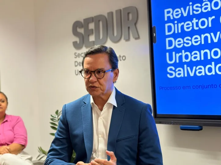 O secretário municipal de Desenvolvimento Urbano de Salvador (Sedur), Sosthenes Macêdo