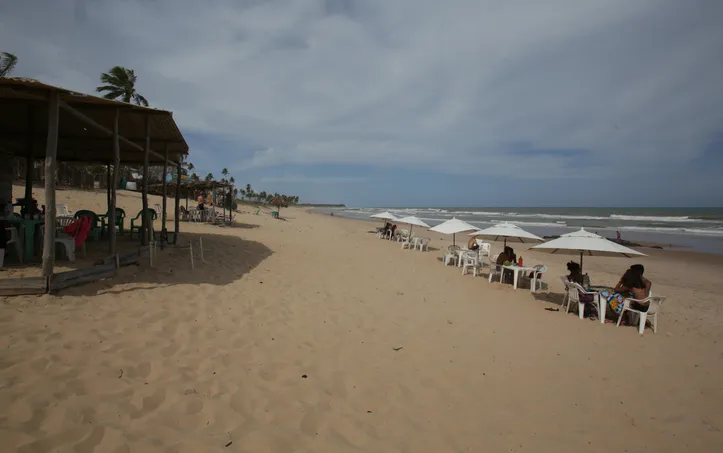 Praia do Santo Antônio, na Vila do Diogo, Litoral Norte da Bahia