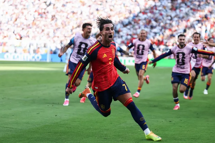Gol de Ferran Torres na final da Copa