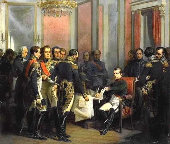 Assinatura do Tratado de Fontainebleau