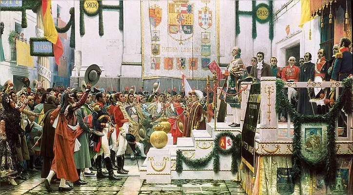 Proclamação da Constituição Espanhola