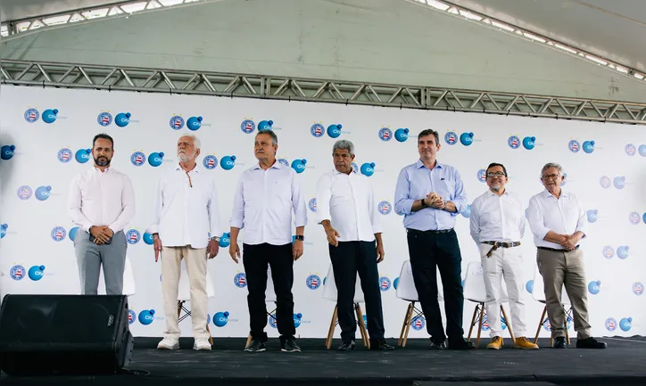 Lançamento da Pedra Fundamental em Camaçari