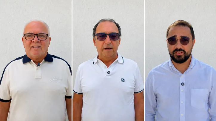 Prefeitos Pedrito Cruz (Sátiro Dias), Carlinhos (Coronel João Sá) e Bergue de Josias (Macururé)