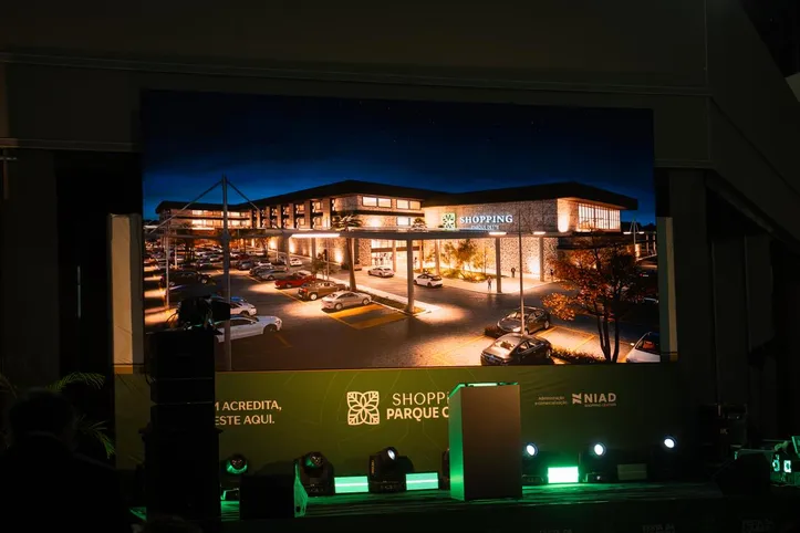 Shopping Parque Oeste está com aproximadamente 70% da Área Bruta Locável (ABL) comercializada.