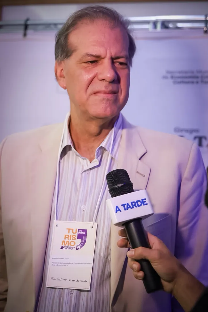 Antônio Barreto, presidente da Associação dos Empreendedores da Rua Chile e Entorno (Arce)