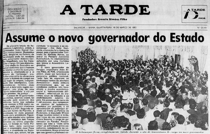 Posse de João Durval
