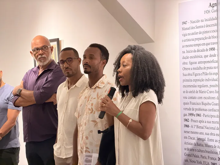 Abertura da galeria Agnaldo Manoel dos Santos