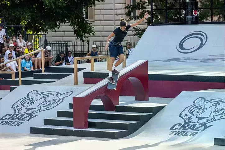 Rayssa Leal na Copa do Mundo de skate