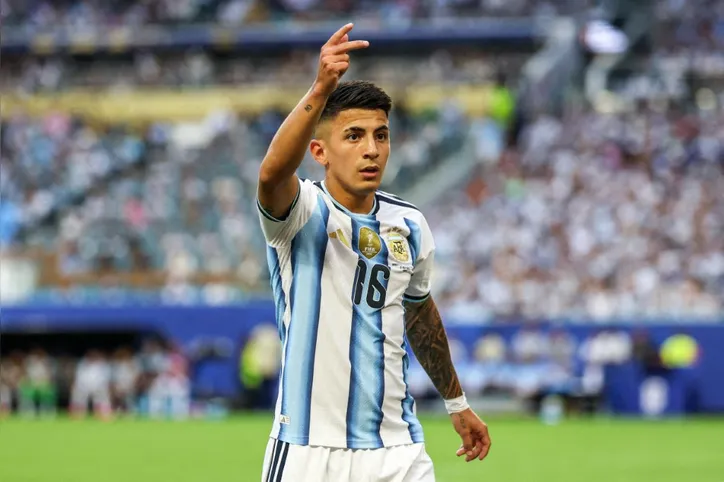 Almada pela Argentina na Copa do Mundo de 2026