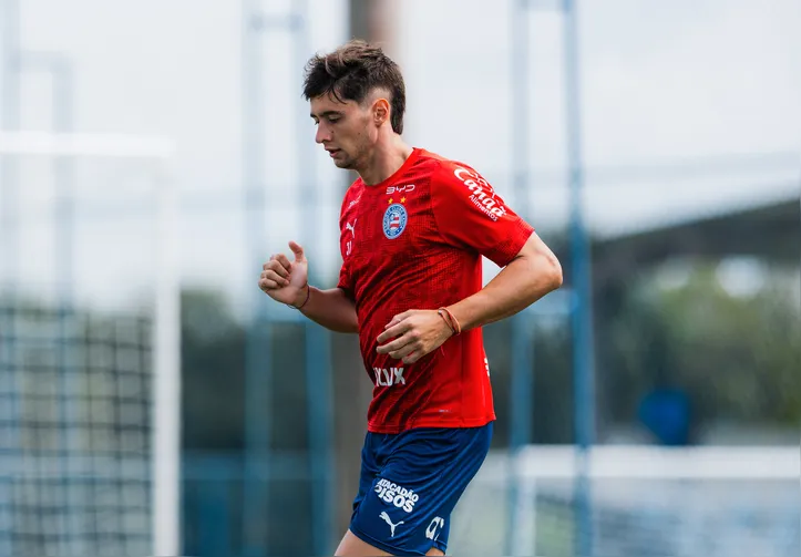 Román Gómez treinando