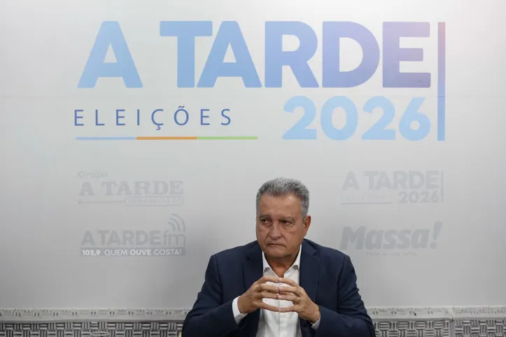 Rui durante sabatina em A TARDE.