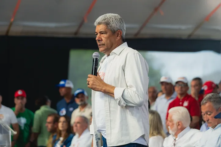 O governador da Bahia, Jerônimo Rodrigues, candidato à reeleição