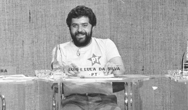 Lula quando disputou o Governo de São Paulo em 1982
