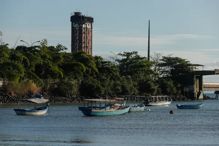 Praia de São Tomé de Paripe pós decreto de emergência.